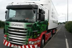 Eddie Stobart Tracey Jane Scania 400 with matching trailer