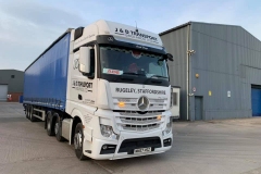 J-D-Transport-Midlands-Ltd-Mercedes-truck-with-curtainsider-trailer