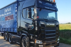 JBS-Scania-with-Curtainsider-trailer-saying-Thank-You-NHS