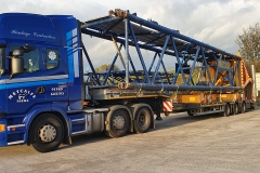 Metcalfe Farms Scania low loader