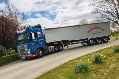 Richard-Gratton-and-Son-Volvo-with-tipper-trailer