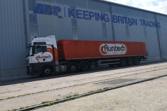 Runtech Articulated truck at ABP