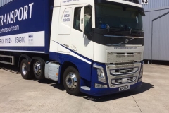 S J Pierce Transport Volvo Truck
