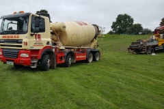 Tudor Griffiths Group 8 wheel DAF Concrete Mixer Truck