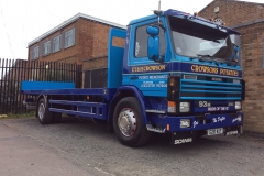 ET-and-H-Crowson-Potato-Merchants-Scania-210-Flatbed-Rigid