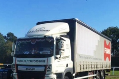 J D Transport DAF CF Rigid Curtainsider