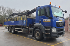 Jewson MAN TGS rigid truck with grab