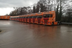 Fleet-of-Scania-Trucks