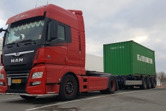 MAN-Truck-with-container-trailer-non-british-plate
