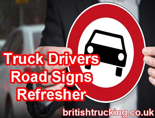 British Trucking road signs refresher
