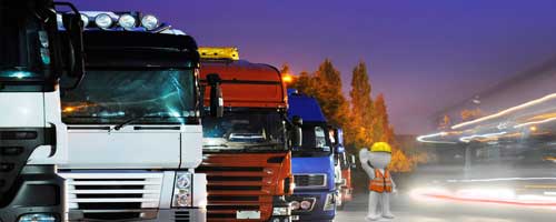 HGV Driver exercise British Trucking