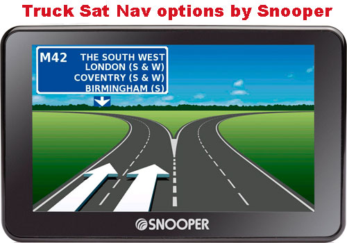 Snooper Truckmate S6900 Truck Sat NAV HGV Navigation UK & Europe Lifetime Maps
