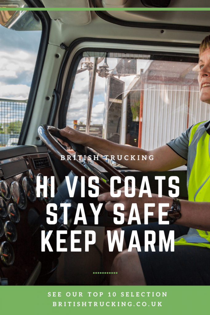 british trucking hi vis coats for trucking