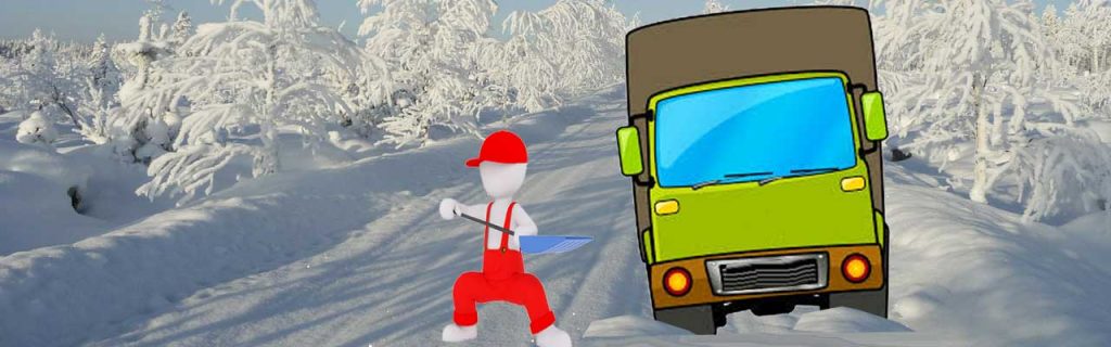 snow shovel truck