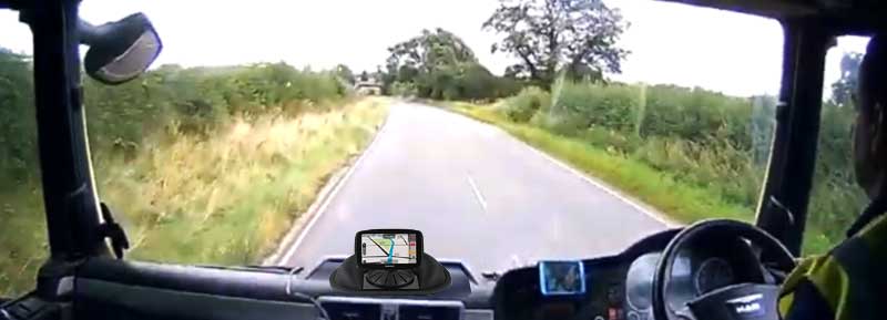 How to Fix Truck Sat Nav to Dashboard