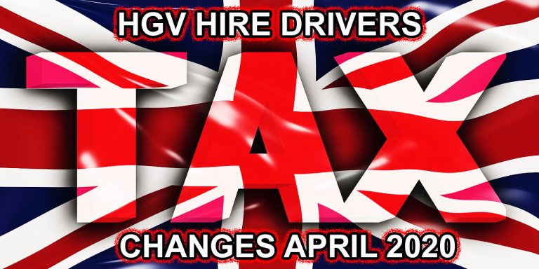 HGV Hire Drivers Tax Change April 2020