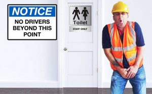 Truck Drivers Toilet Facilities