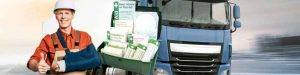 Vehicle first aid kit best for trucking