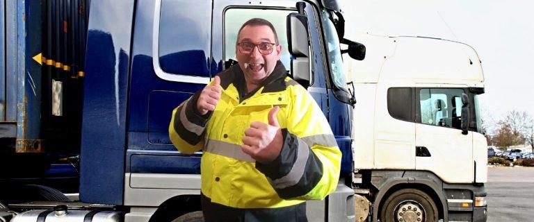 Hi Visibility Jacket for Truck Drivers British Trucking