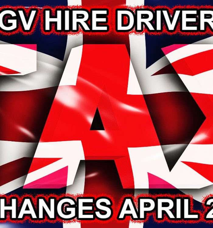 HGV Hire Drivers Tax Change April 2020