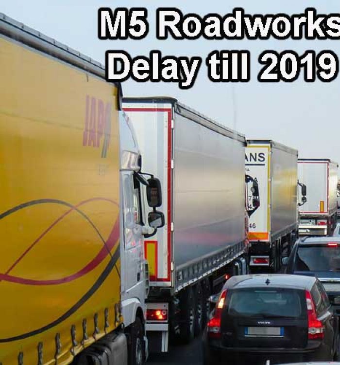 M5 Roadworks delay till 2019