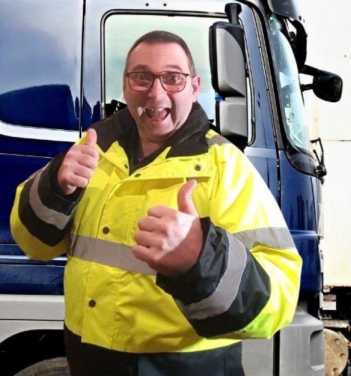 Hi Visibility Jacket for Truck Drivers British Trucking
