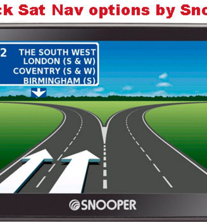 Snooper Truck Sat Nav for truck drivers