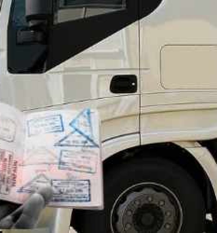 Temporary visas for foreign truck drivers