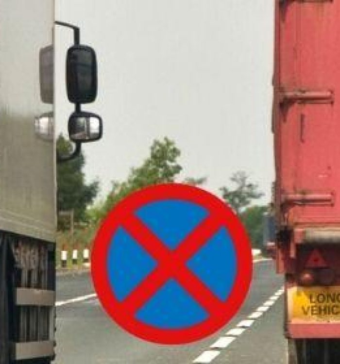 truck drivers british road signs refresher